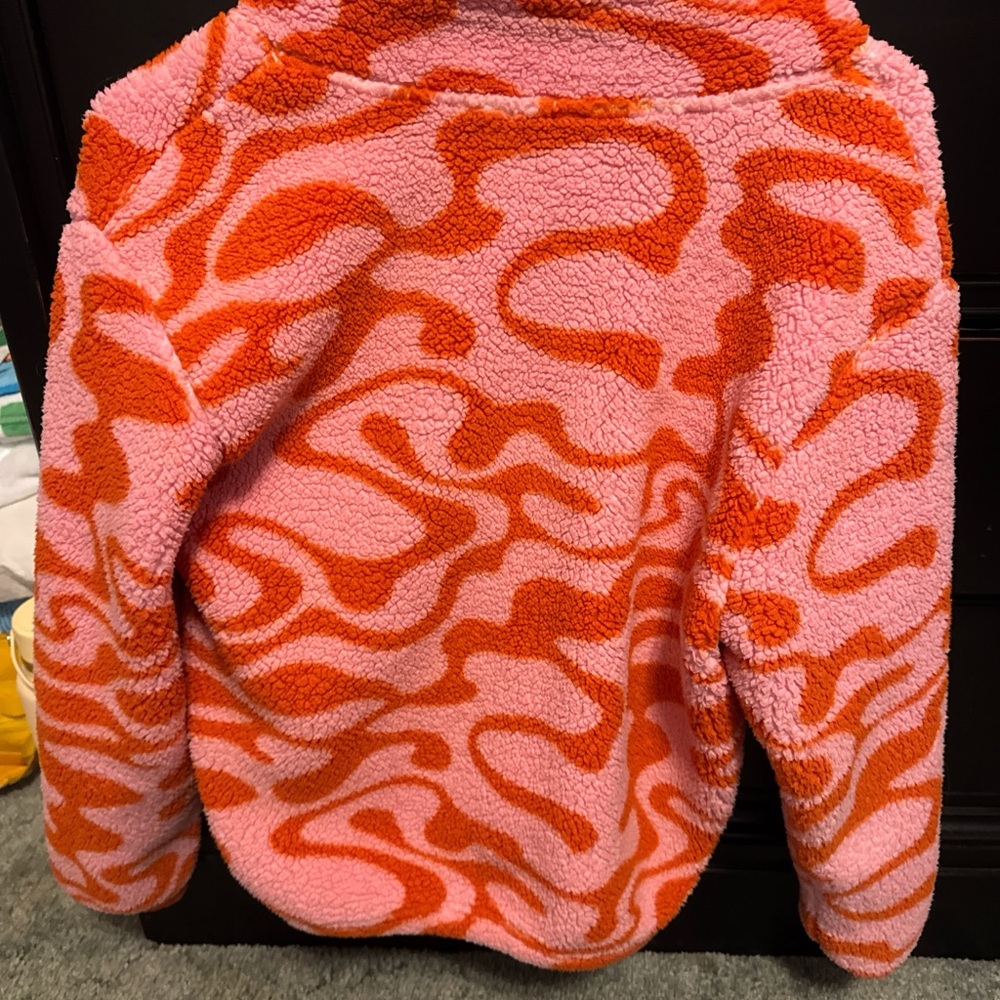 ASOS Pink and Orange Patterned Sweater